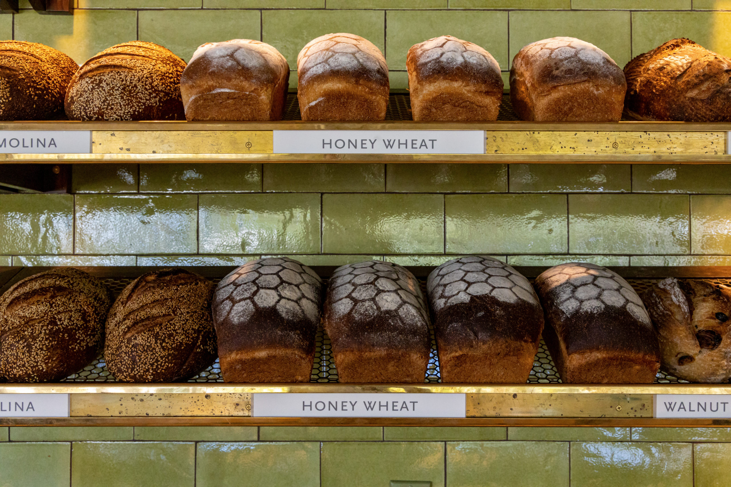 image of bread wall